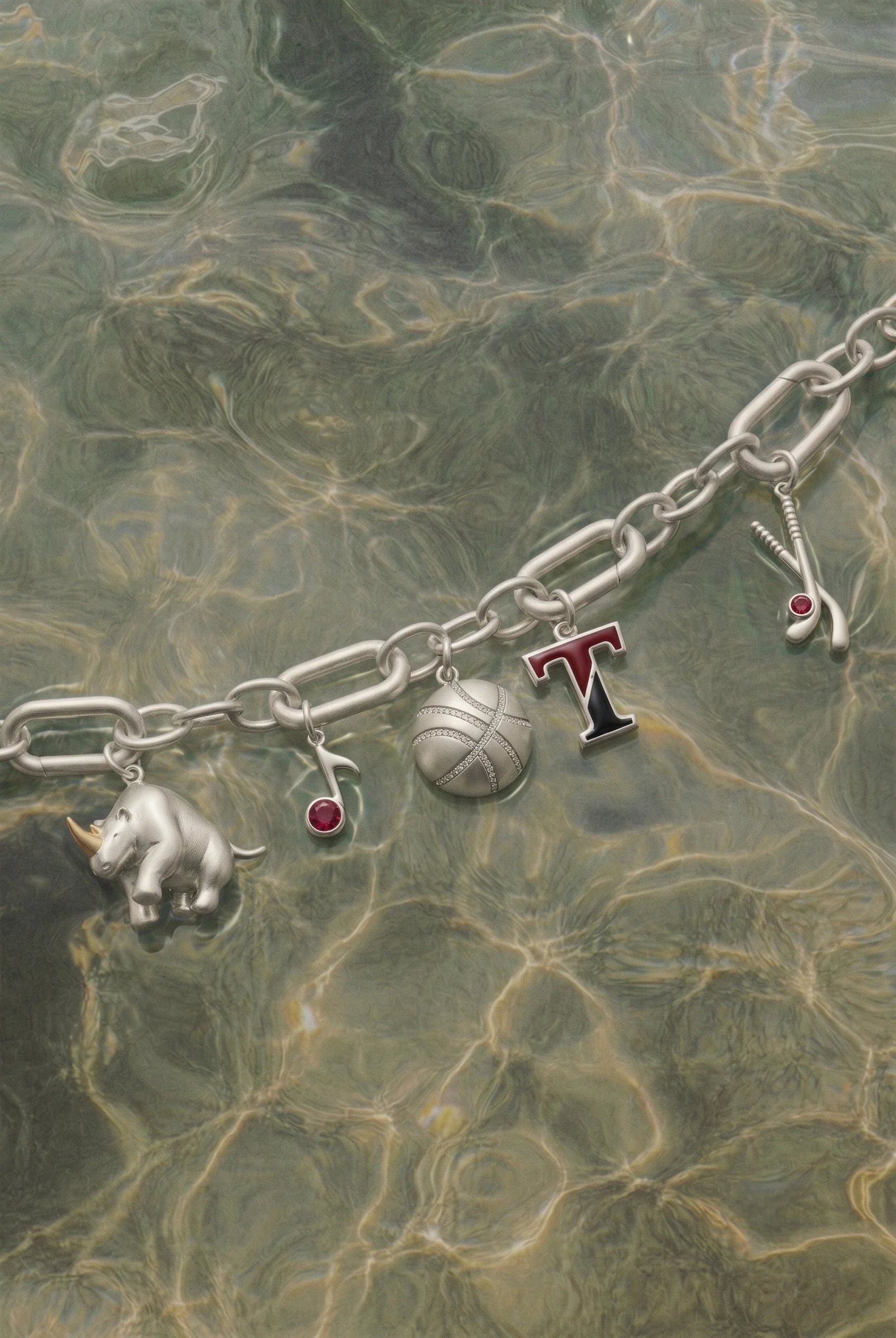 Taft charm bracelet