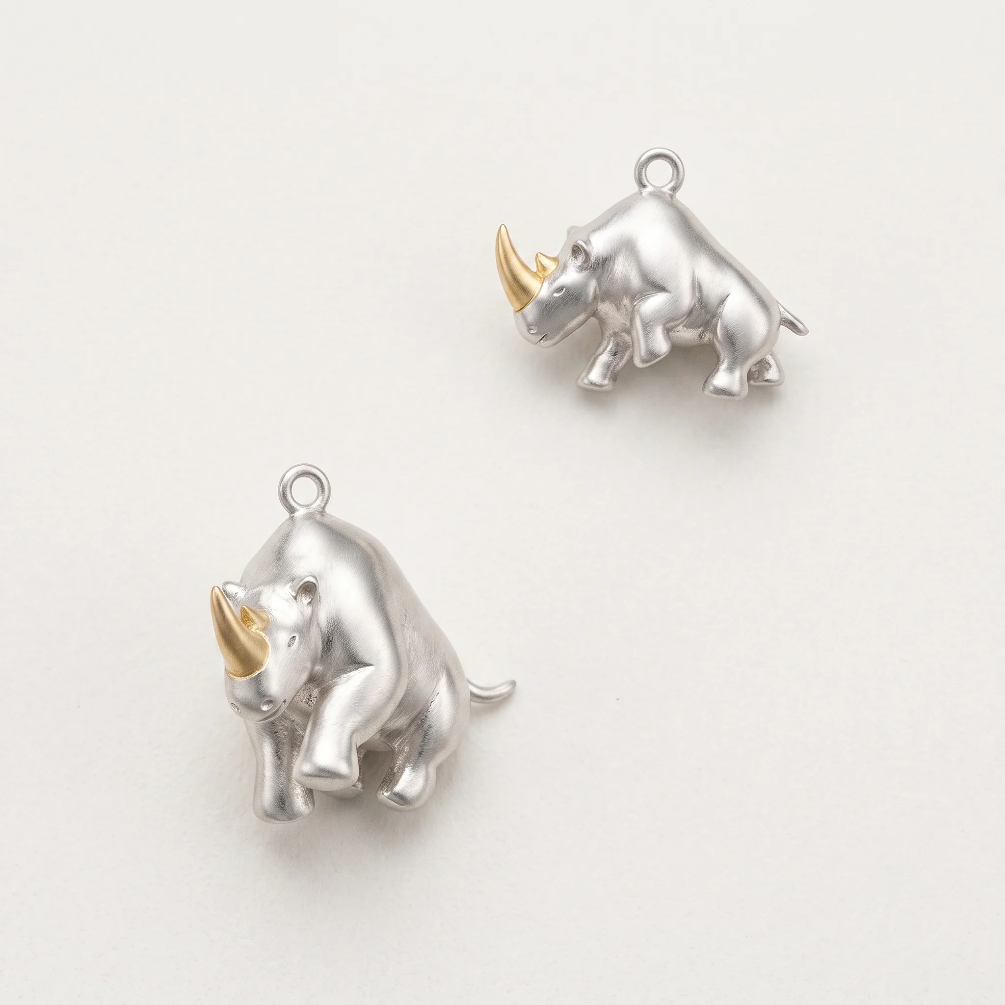 Taft rhino charm