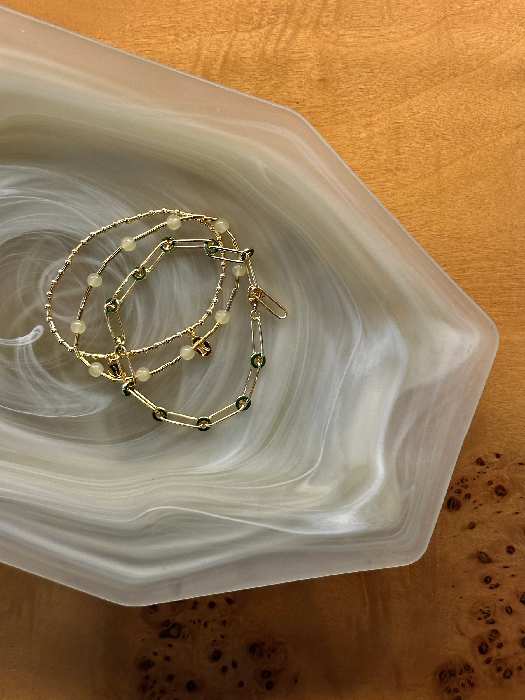 Stackable bracelets